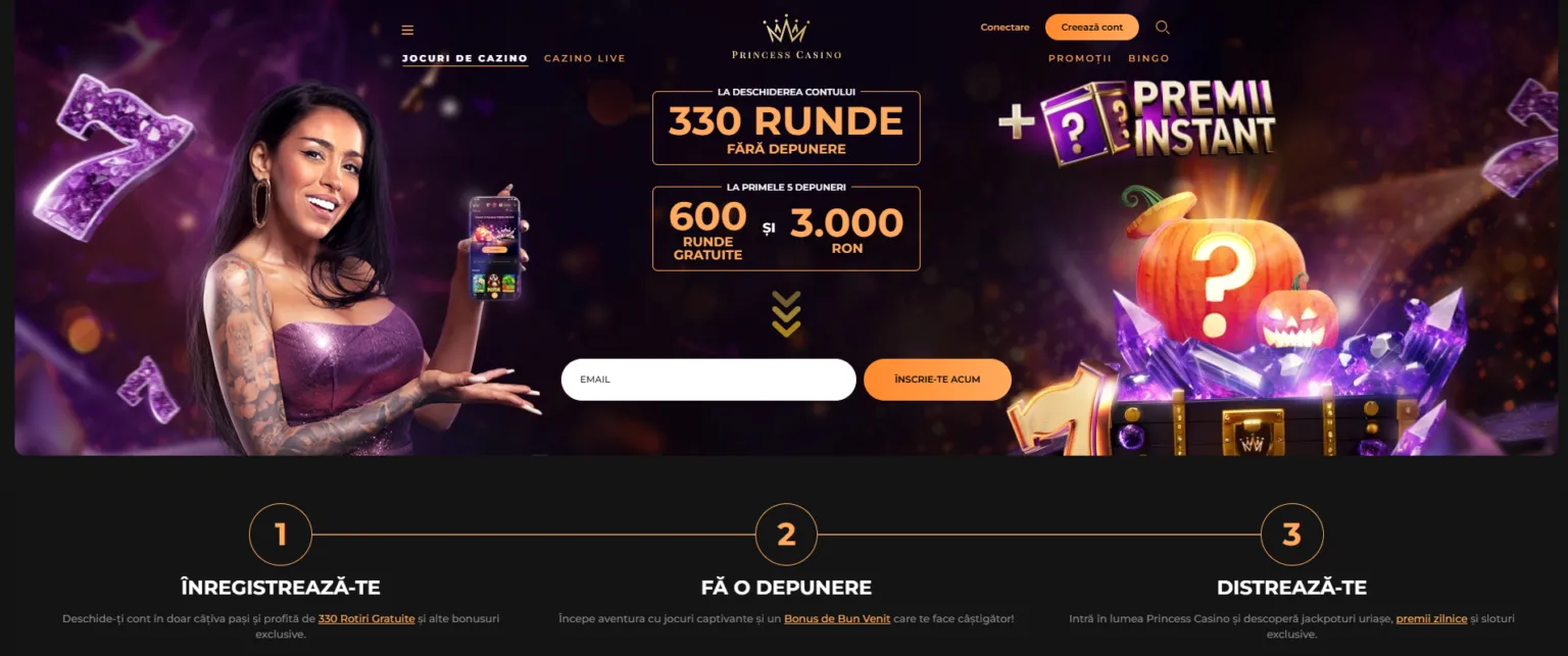 Princess Casino rotiri gratuite